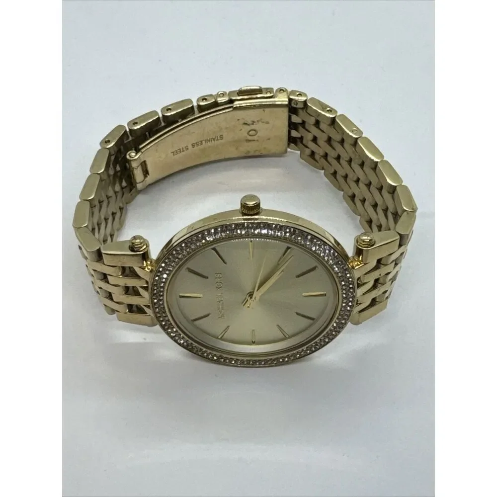 Michael Kors Darci MK3191 Women's Gold Stainless Steel Analog Dial Watch JNA280